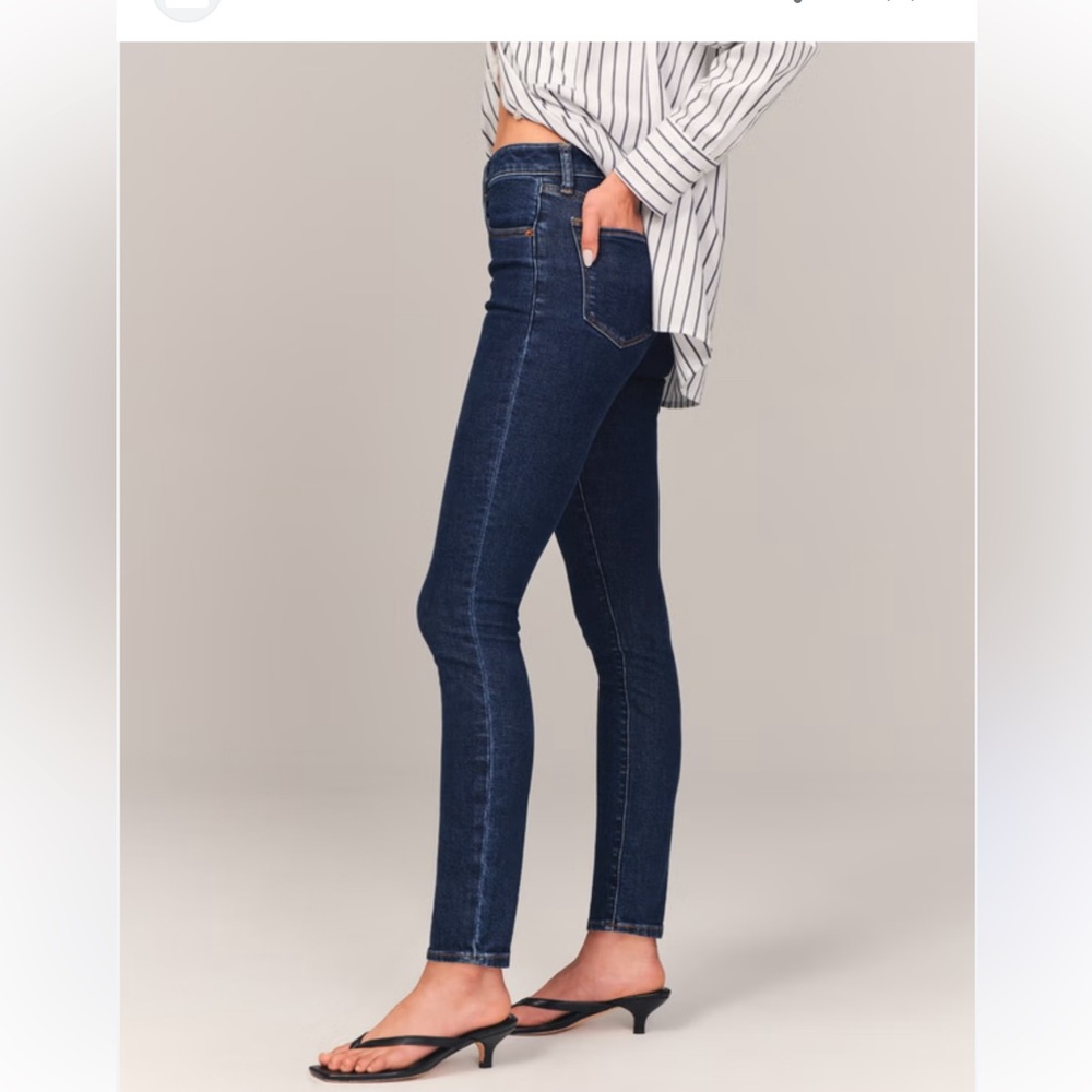 Abercrombie & Fitch Indigo Skinny Denim Jeans